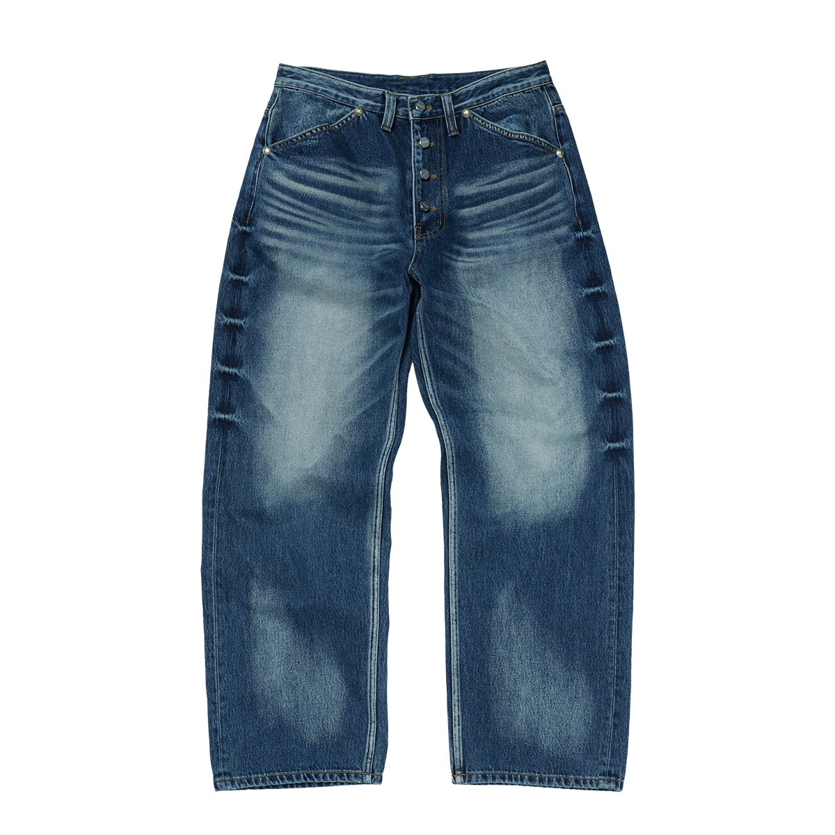 TC Leather Back Pocket Pants