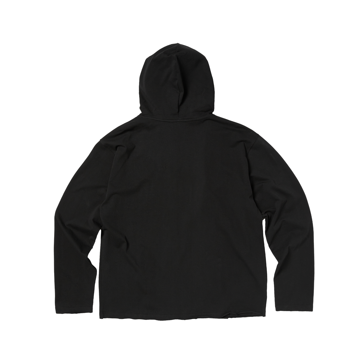 T-STUDDED CUTOUT HOODIE