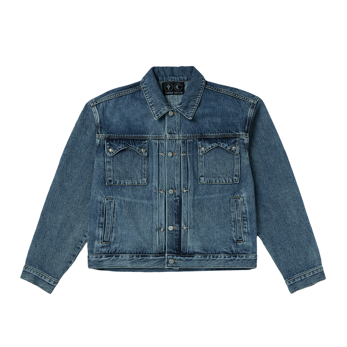 Claw Denim Jacket – thug club Claw Denim Jacket – thug club
