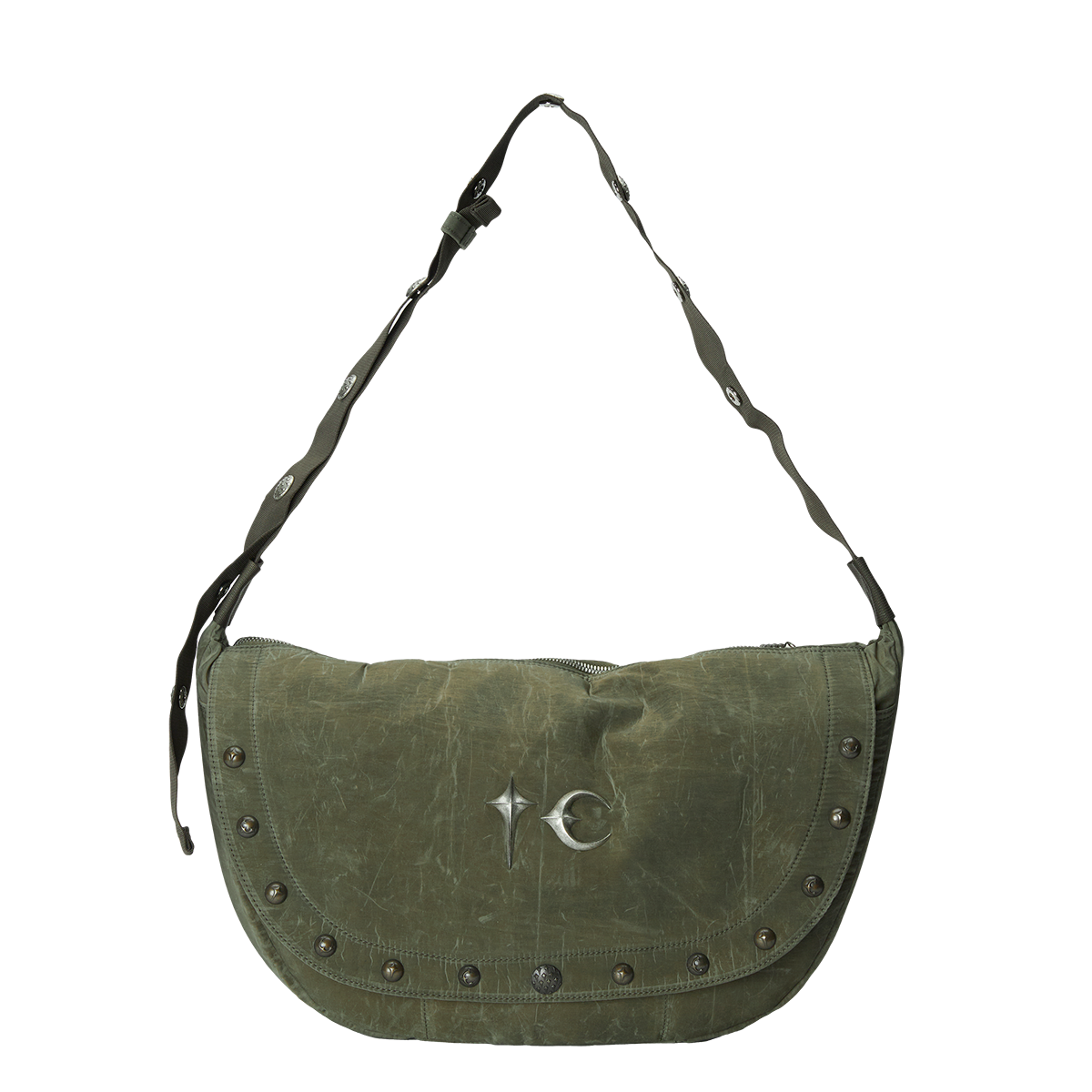 Scarred Bio Army Messenger Bag