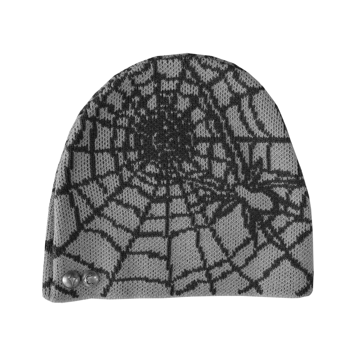 帽子 THUG CLUB Jacquard Web Stud Beanie_Red Jacquard Web Stud Beanie – thug club