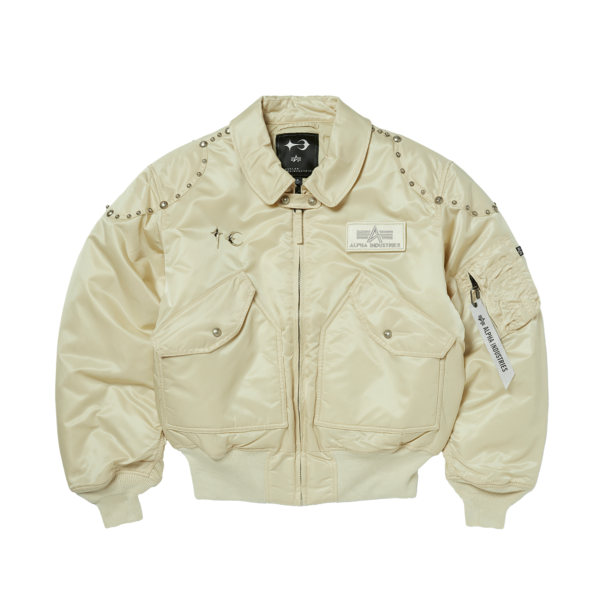 ジャケット・アウター ALPHA x THUG CLUB AI CWU45/P THUG CLUB X ALPHA CWU 45/P RIVET BUTTON VERSION – thug club