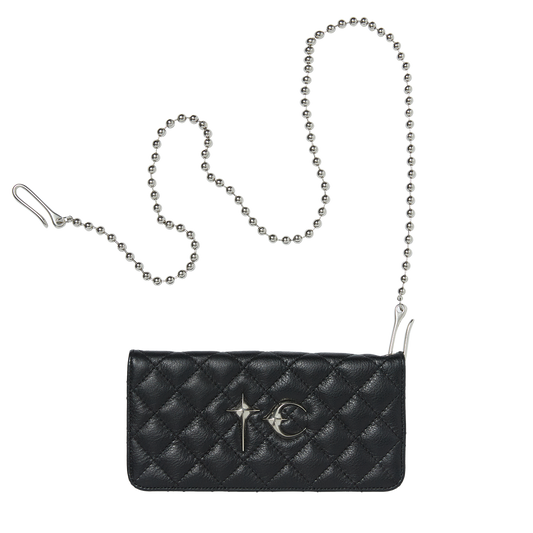 Chopper Quilted Long Wallet