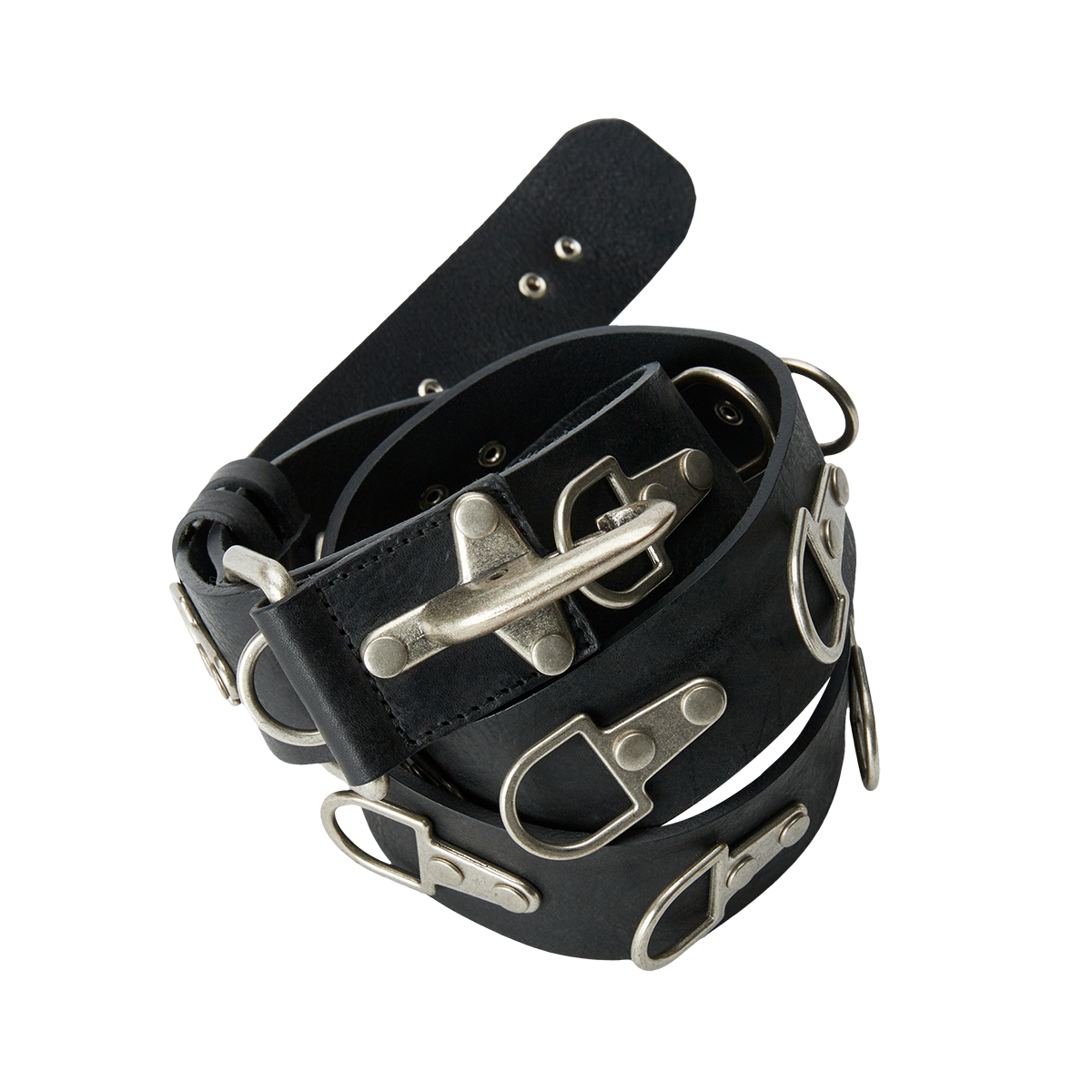 Full Metal Leather Belt