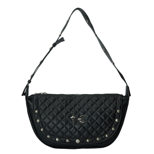 Chopper Quilted Messenger Bag