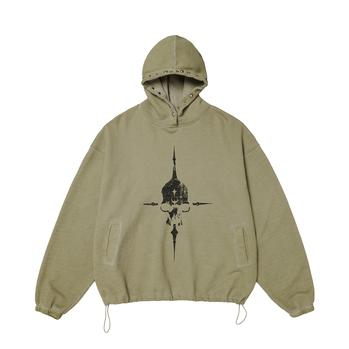 Peace Stud Hoodie – thug club Peace Stud Hoodie – thug club