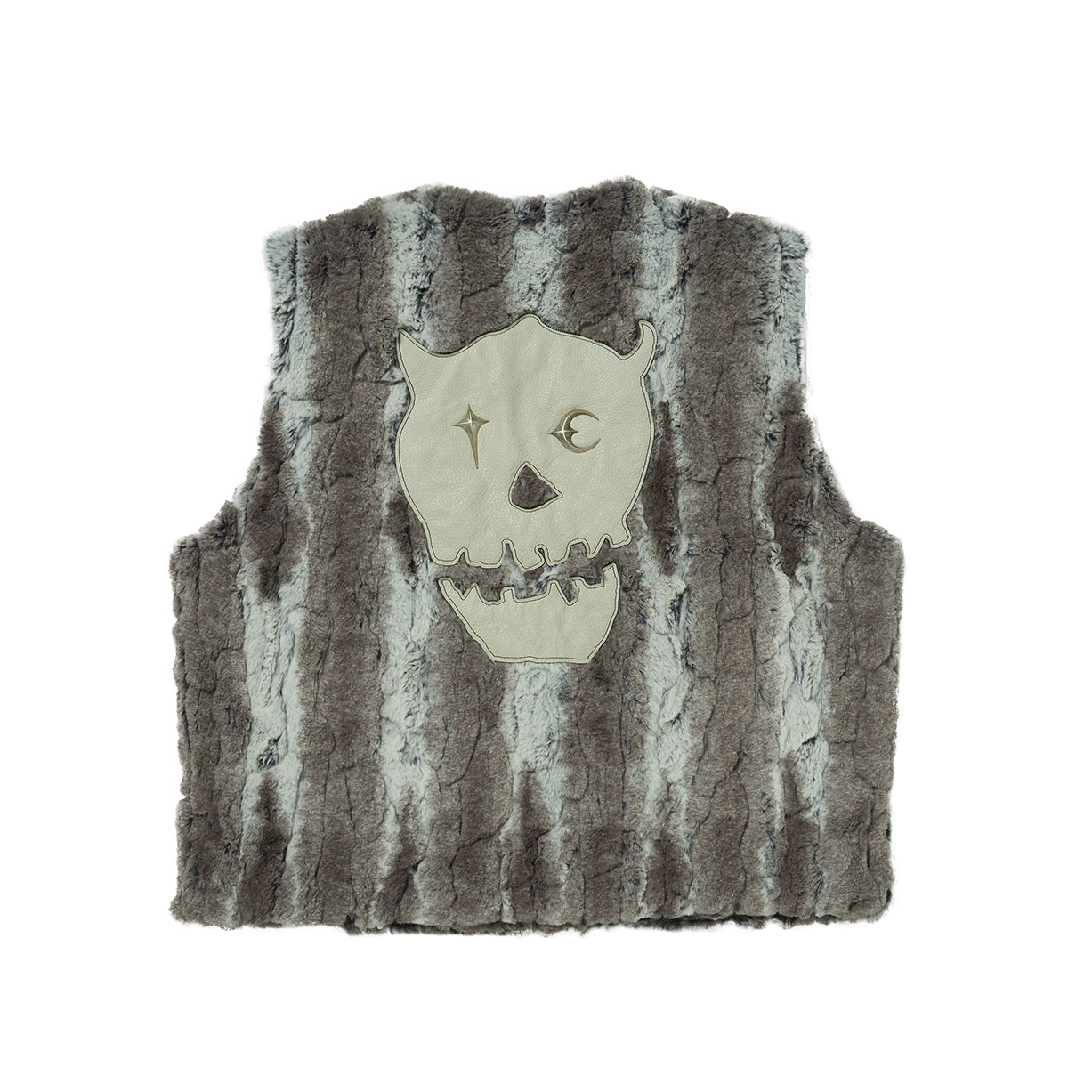 TC Skull Fur Vest – thug club