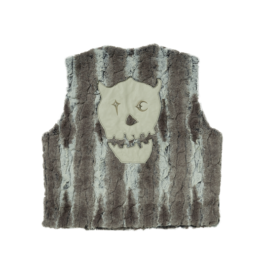 TC Skull Fur Vest