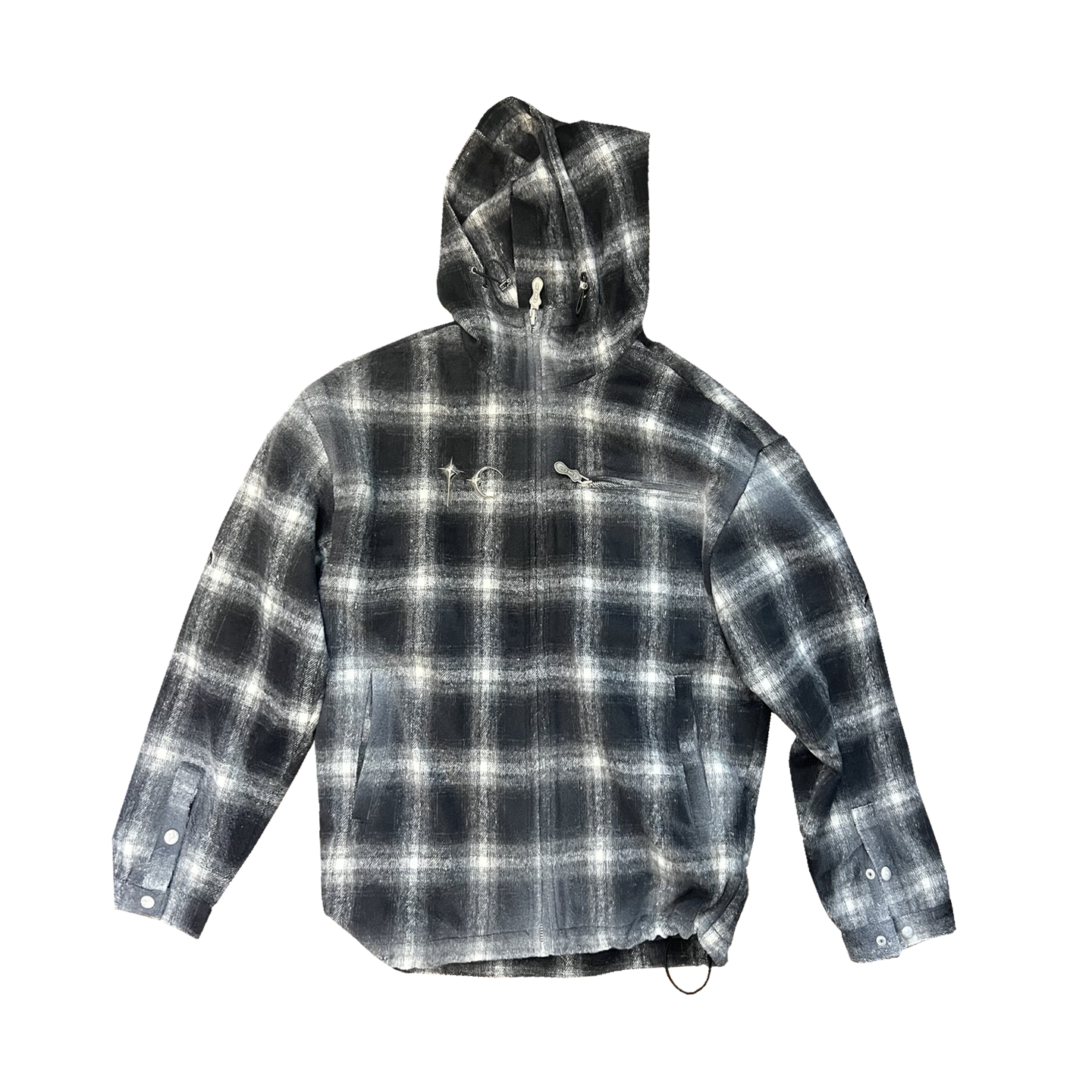 Arab Sword Flannel Zip-up