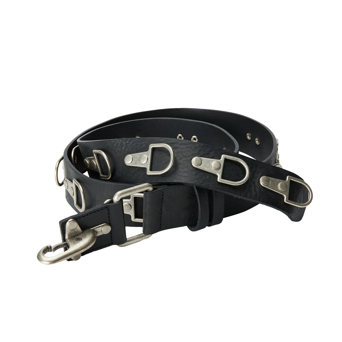 Full Metal Leather Belt – thug club Full Metal Leather Belt – thug club