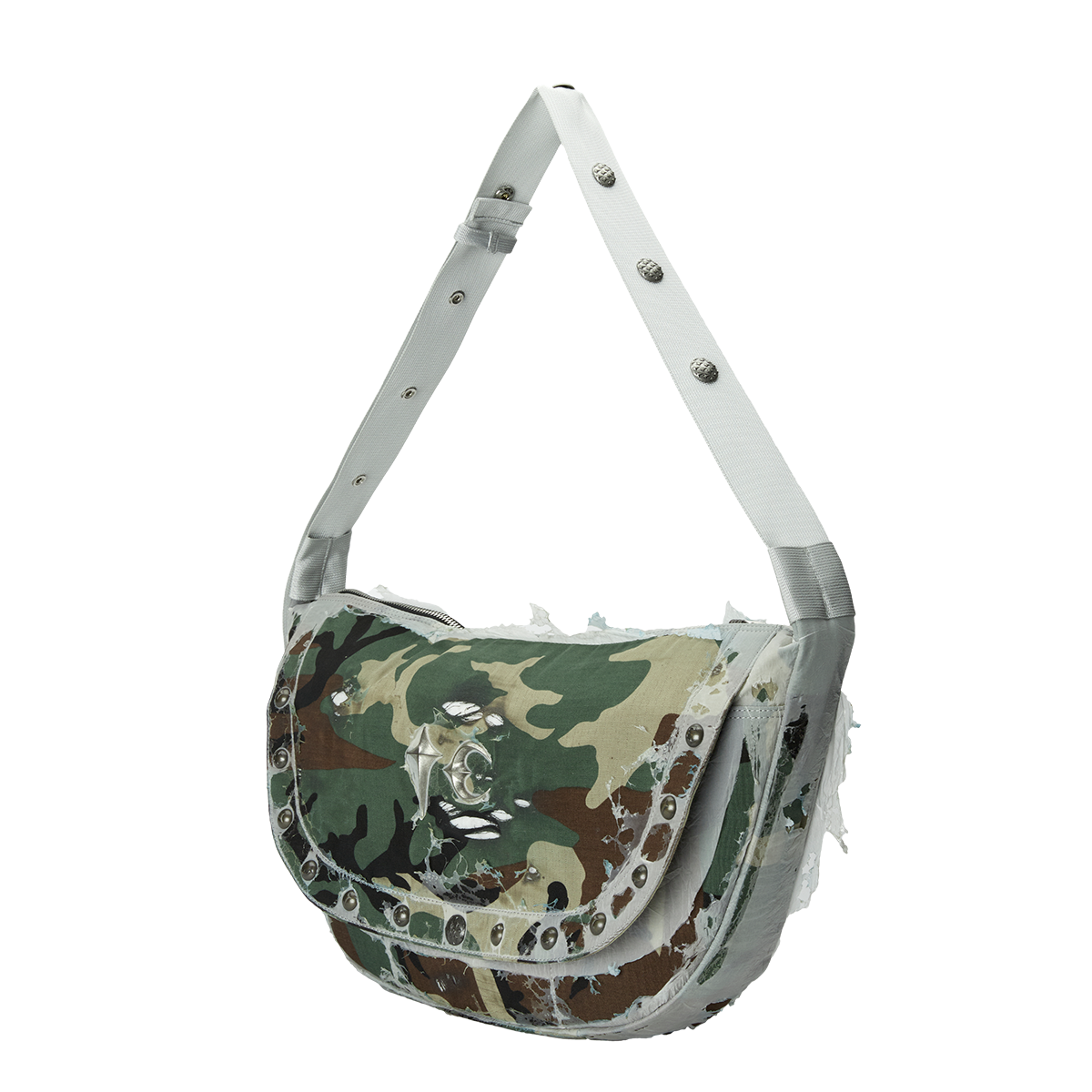 Burnt Bio Army Messenger Bag
