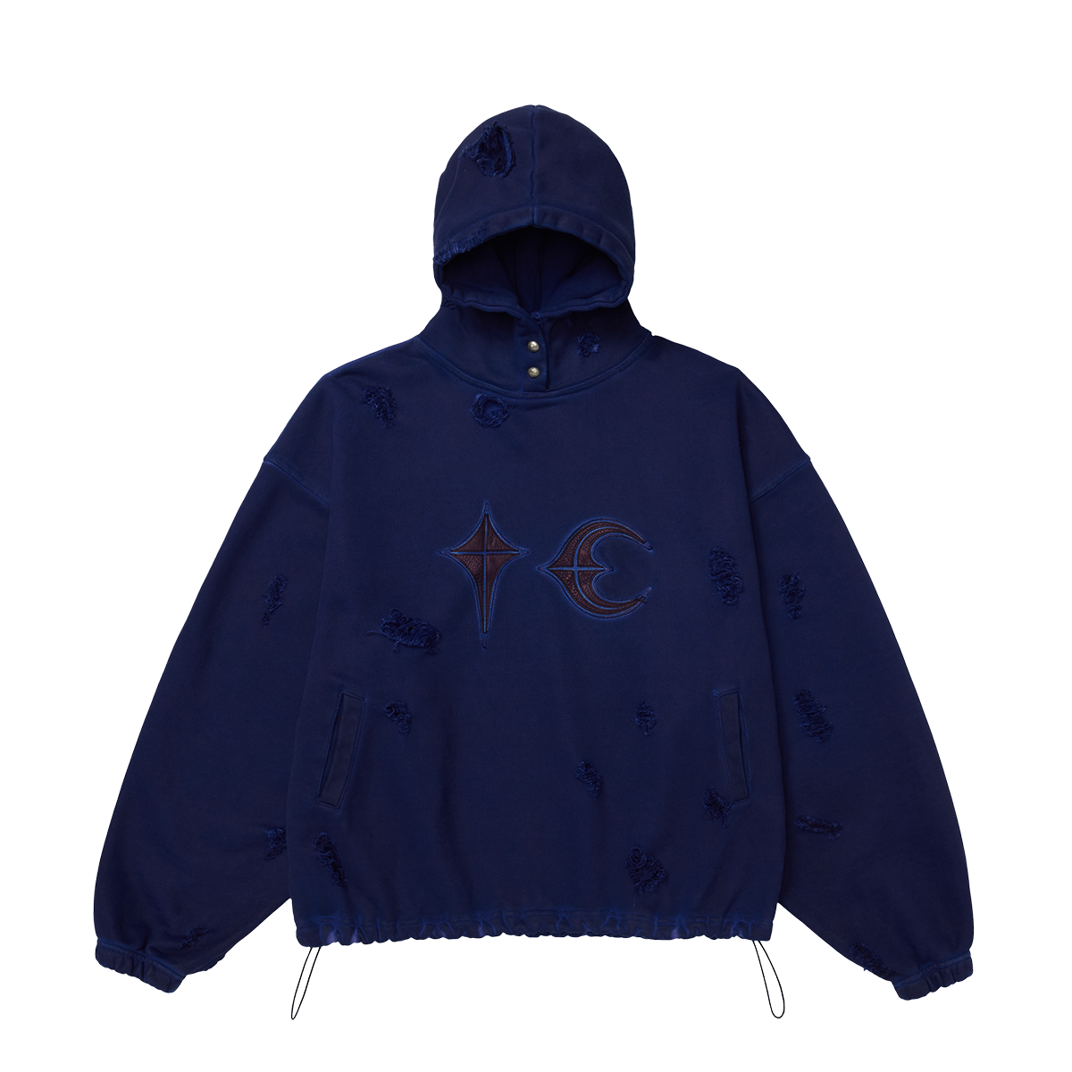 【THUG CLUB】Rock Hoodie Blue Rock Hoodie – thug club