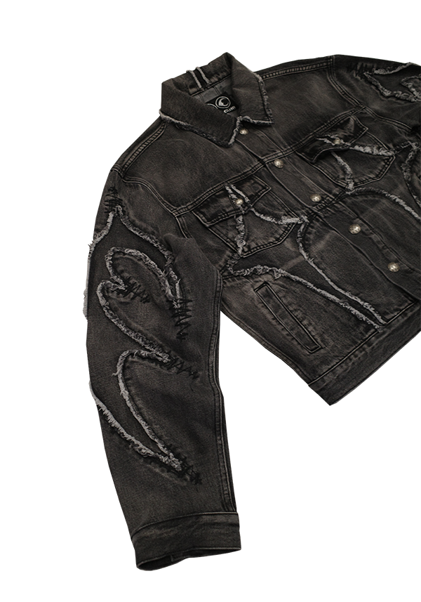Denim Tribal Jacket – thug club Denim Tribal Jacket – thug club