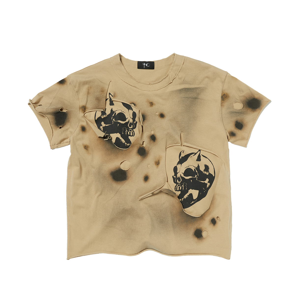 DEAD INSIDE DOUBLE LAYER T-SHIRT