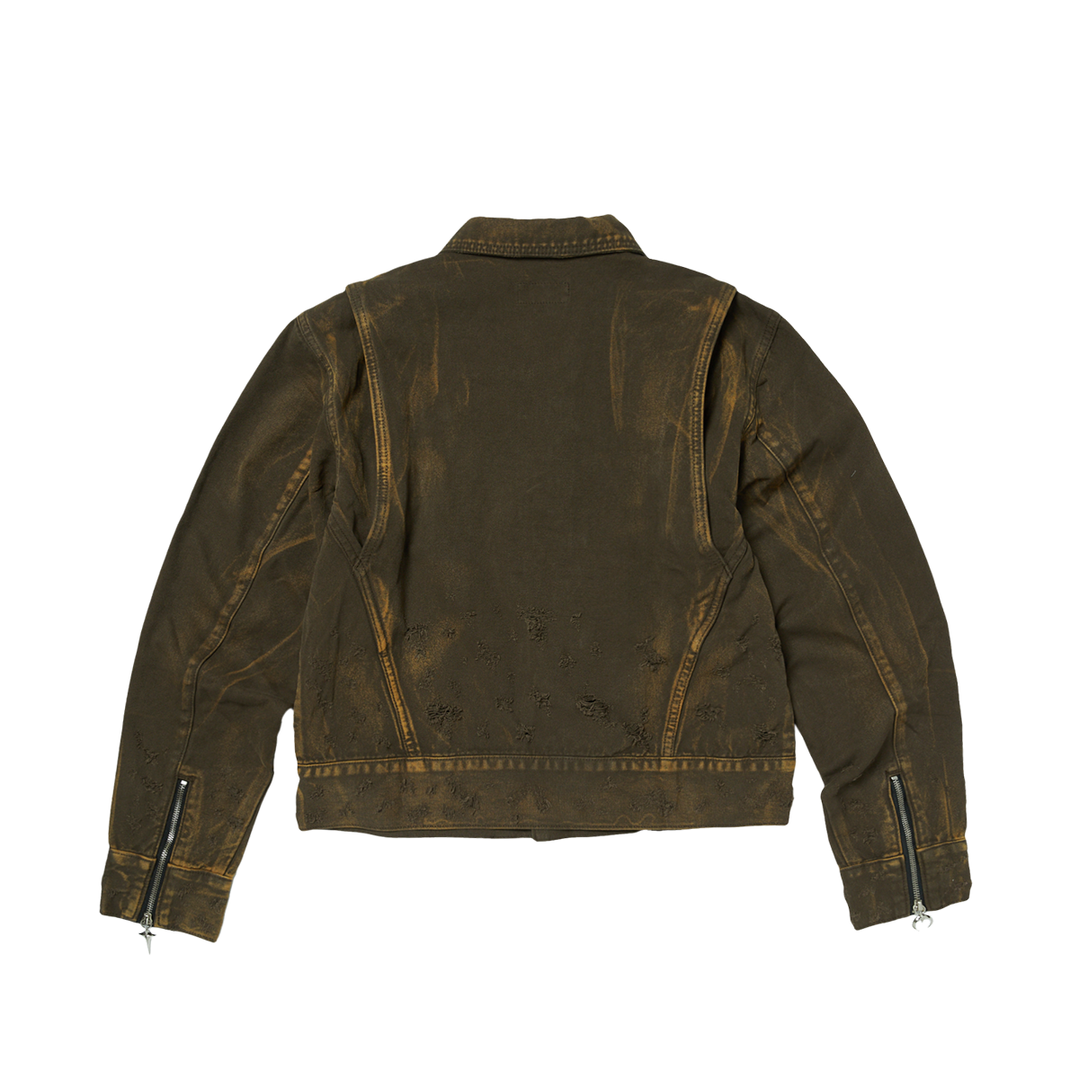 TC TWO TONE WASHED JACKET