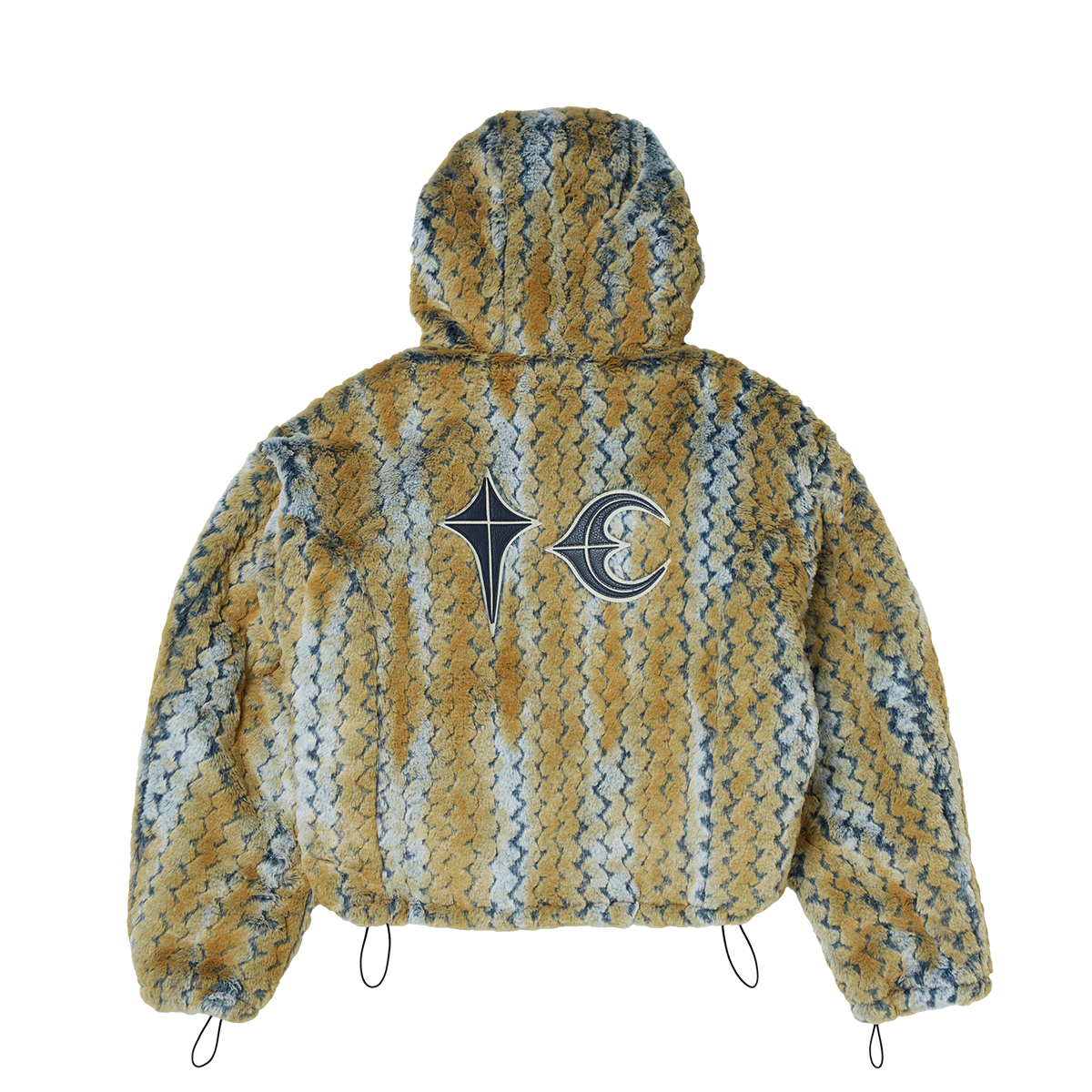 TC Wavy Leopard Fur Jacket