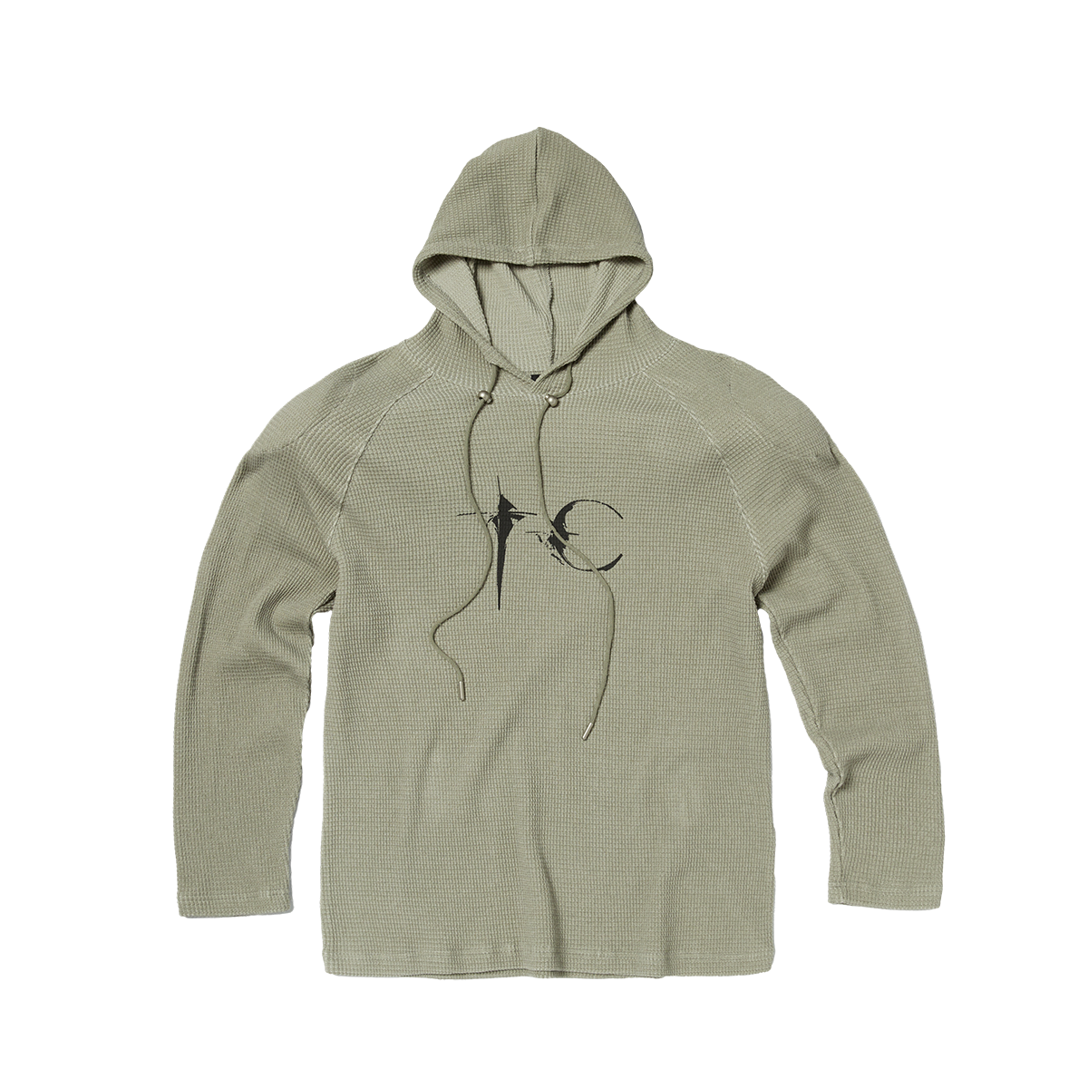 BULK SHOULDER WAFFLE HOODIE