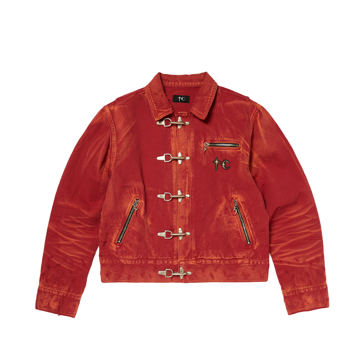TC TWO TONE WASHED JACKET