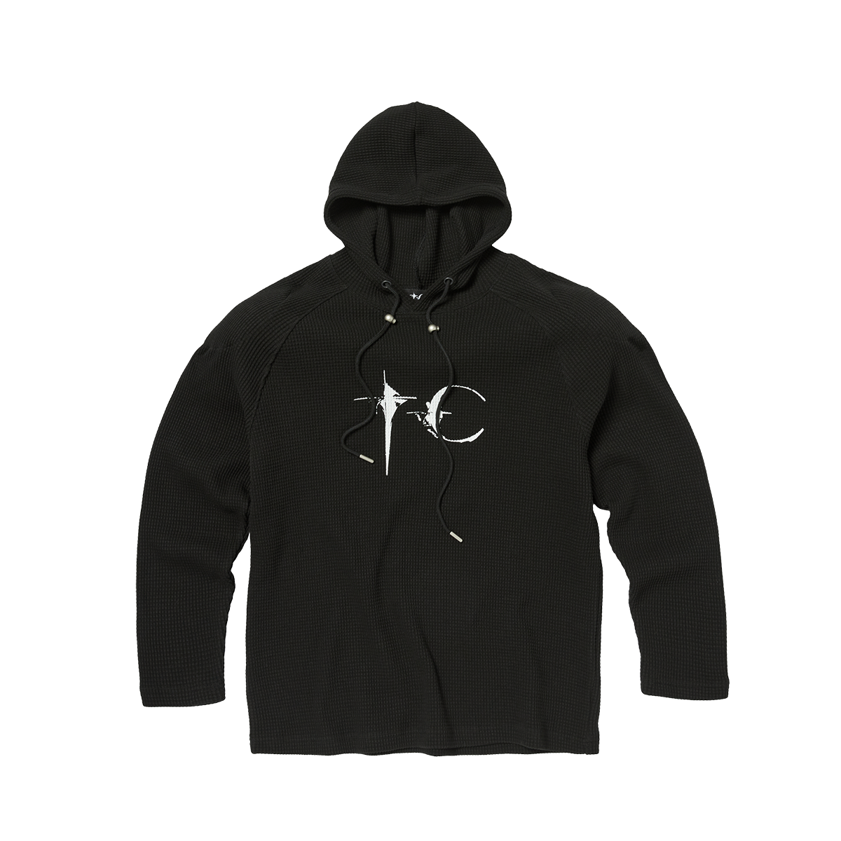 BULK SHOULDER WAFFLE HOODIE