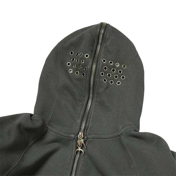 BULK SHOULDER GLADIATOR ZIP-UP HOODIE – thug club BULK SHOULDER GLADIATOR ZIP-UP HOODIE – thug club