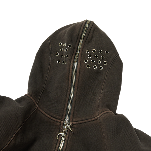 BULK SHOULDER GLADIATOR ZIP-UP HOODIE – thug club BULK SHOULDER GLADIATOR ZIP-UP HOODIE – thug club