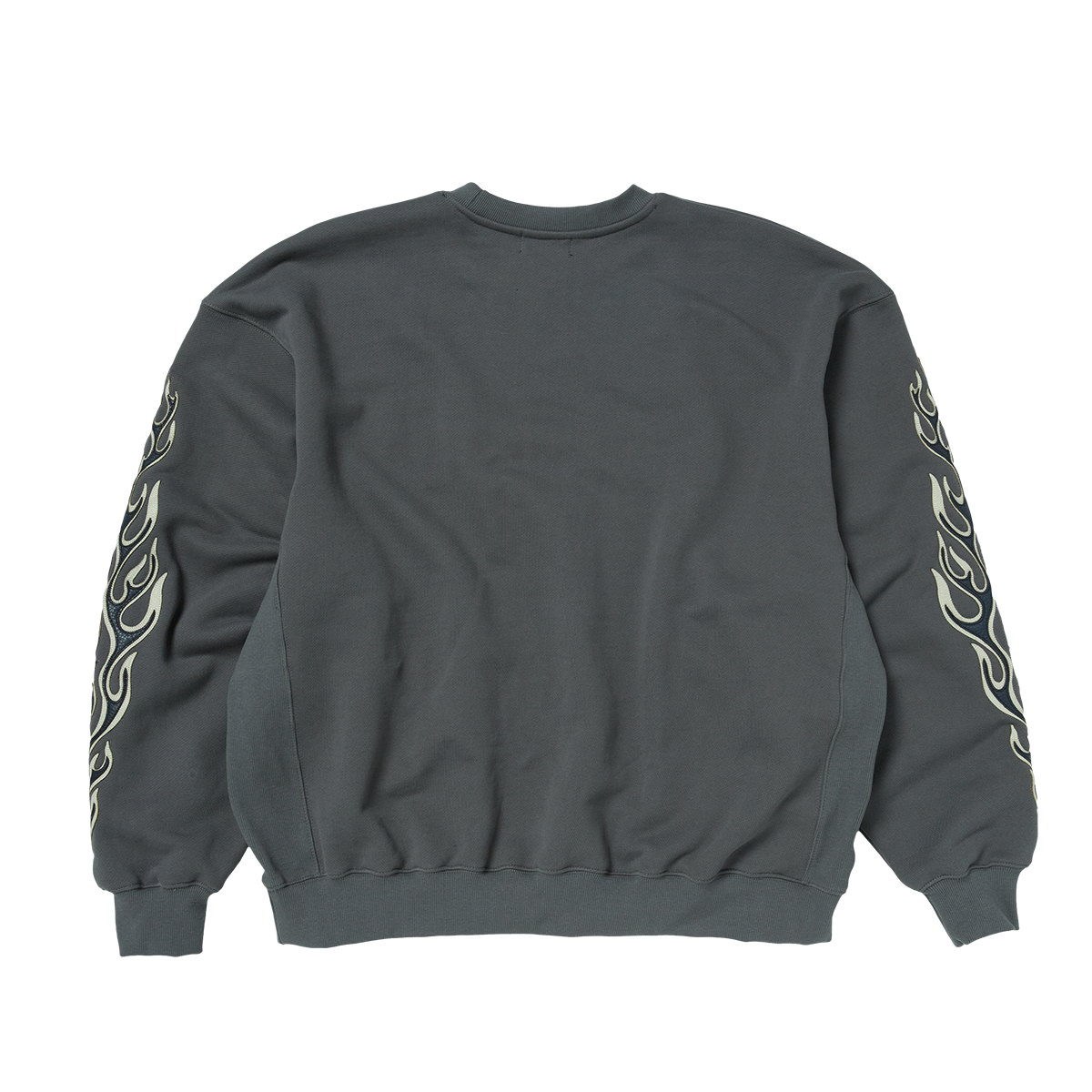 Leather Flame Sweatshirt