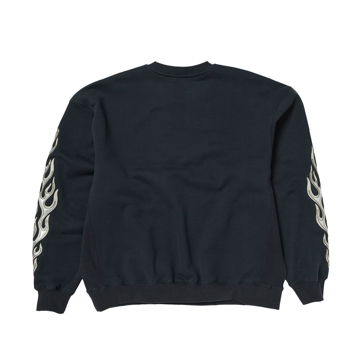 Leather Flame Sweatshirt