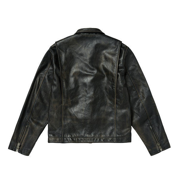 Bio Soldier Leather Jacket – thug club Bio Soldier Leather Jacket – thug club