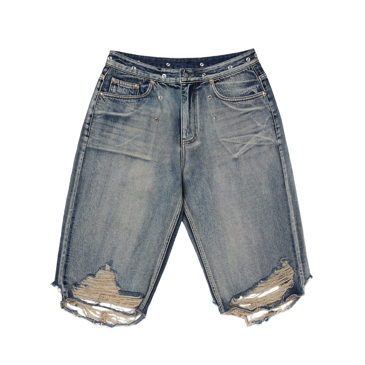 【Thug Club】FILA x TC Dragon Leather Denim Mix Short 正規品 FILA x TC Dragon Leather Denim Mix Short – thug club