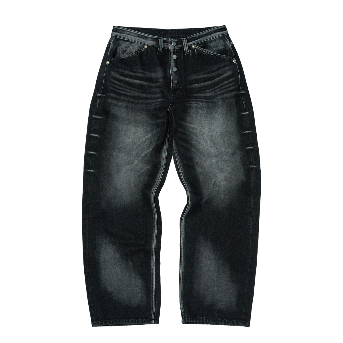 TC Leather Back Pocket Pants