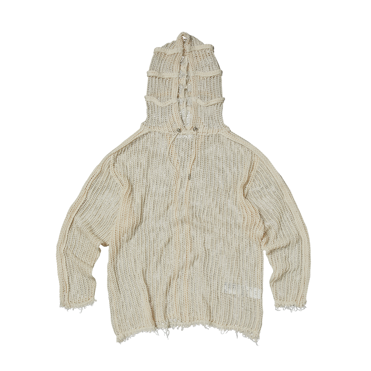 TC LINE MESH KNIT HOODIE