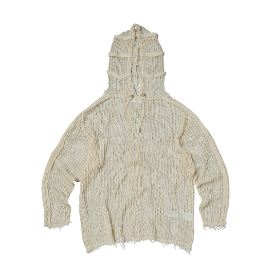 TC LINE MESH KNIT HOODIE