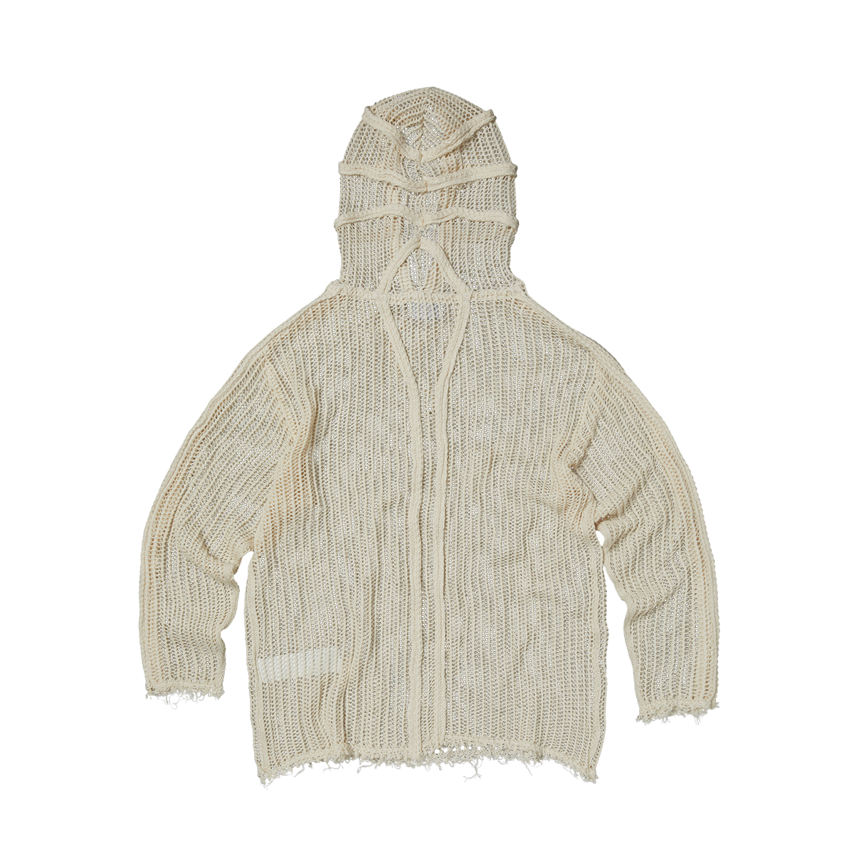 TC LINE MESH KNIT HOODIE
