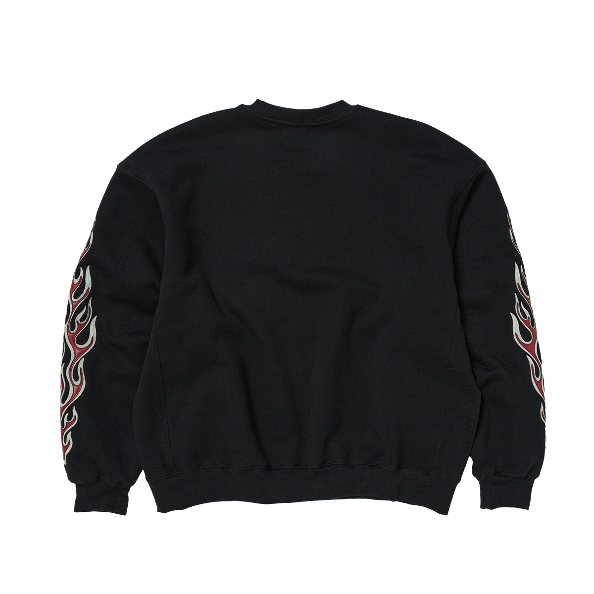 Leather Flame Sweatshirt