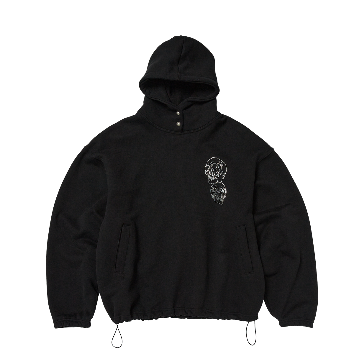 TC Angels Crystal Embellished Hoodie