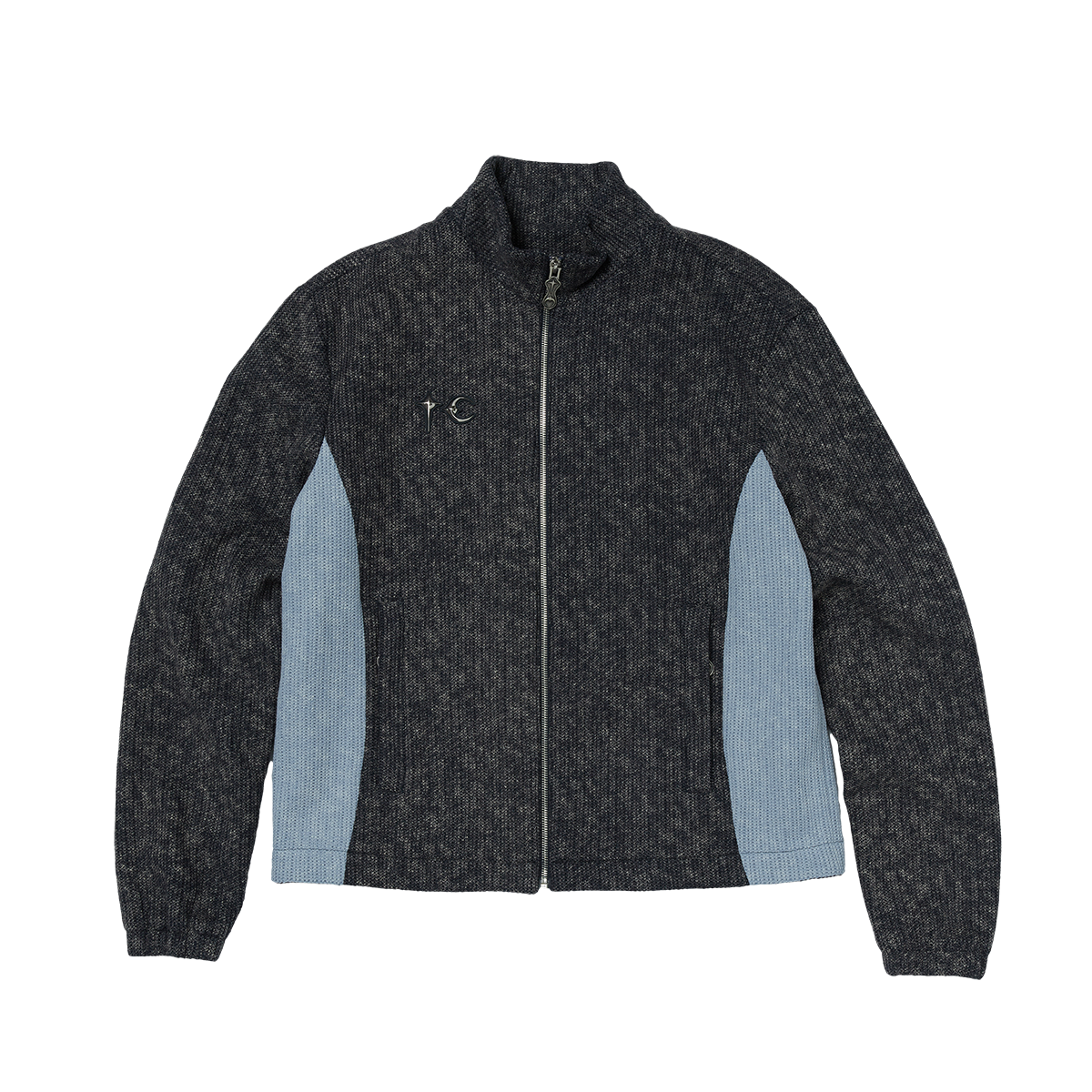 Devil Peace Patch Knit Jacket