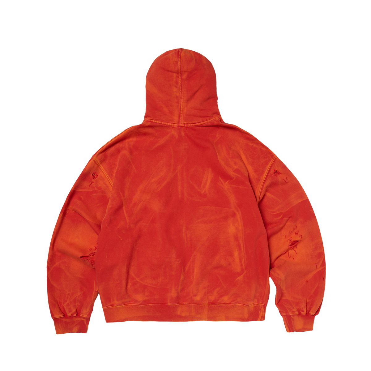 TC TWO TONE WASHED ZIP-UP HOODIE