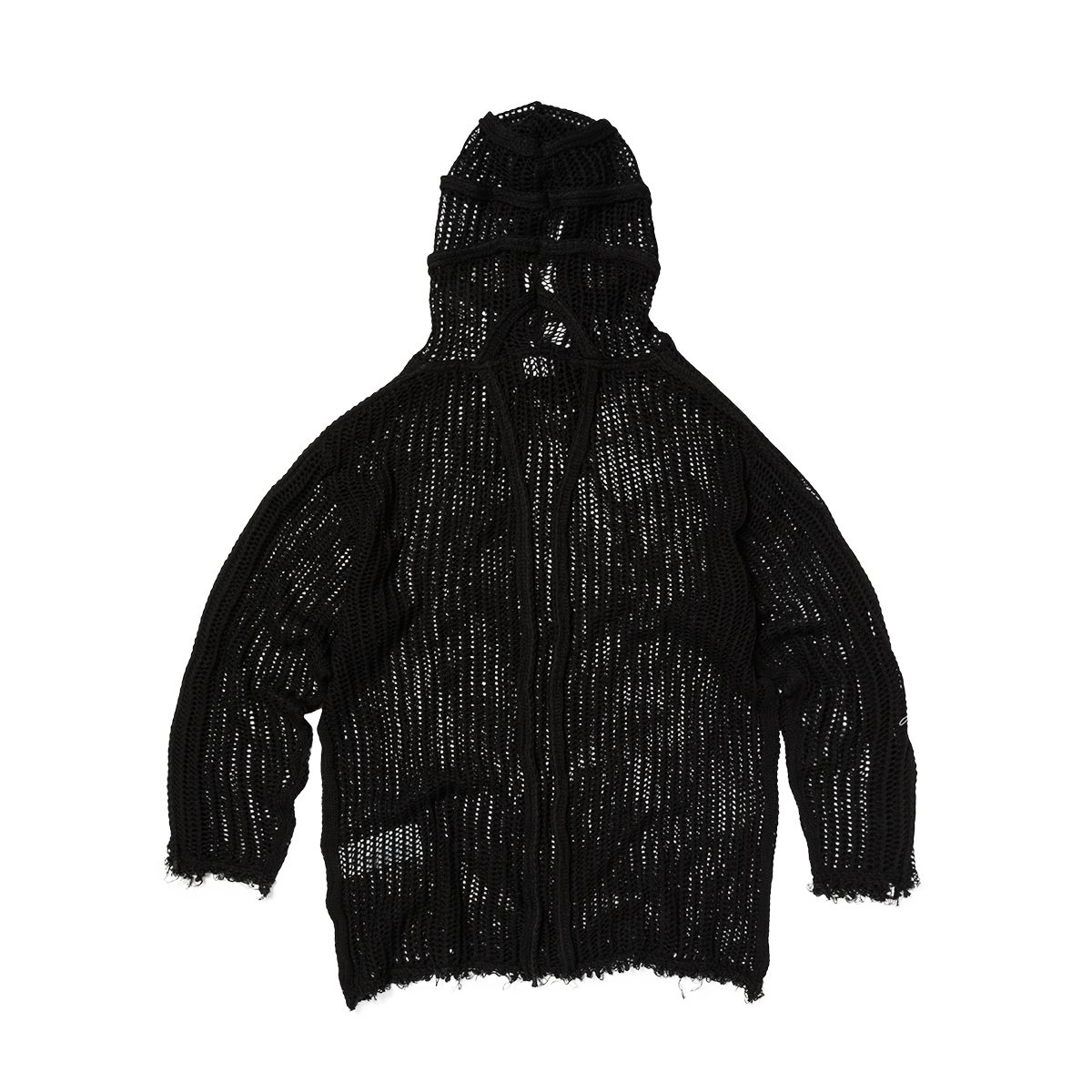 TC LINE MESH KNIT HOODIE