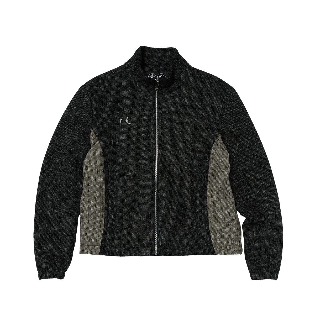 Devil Peace Patch Knit Jacket