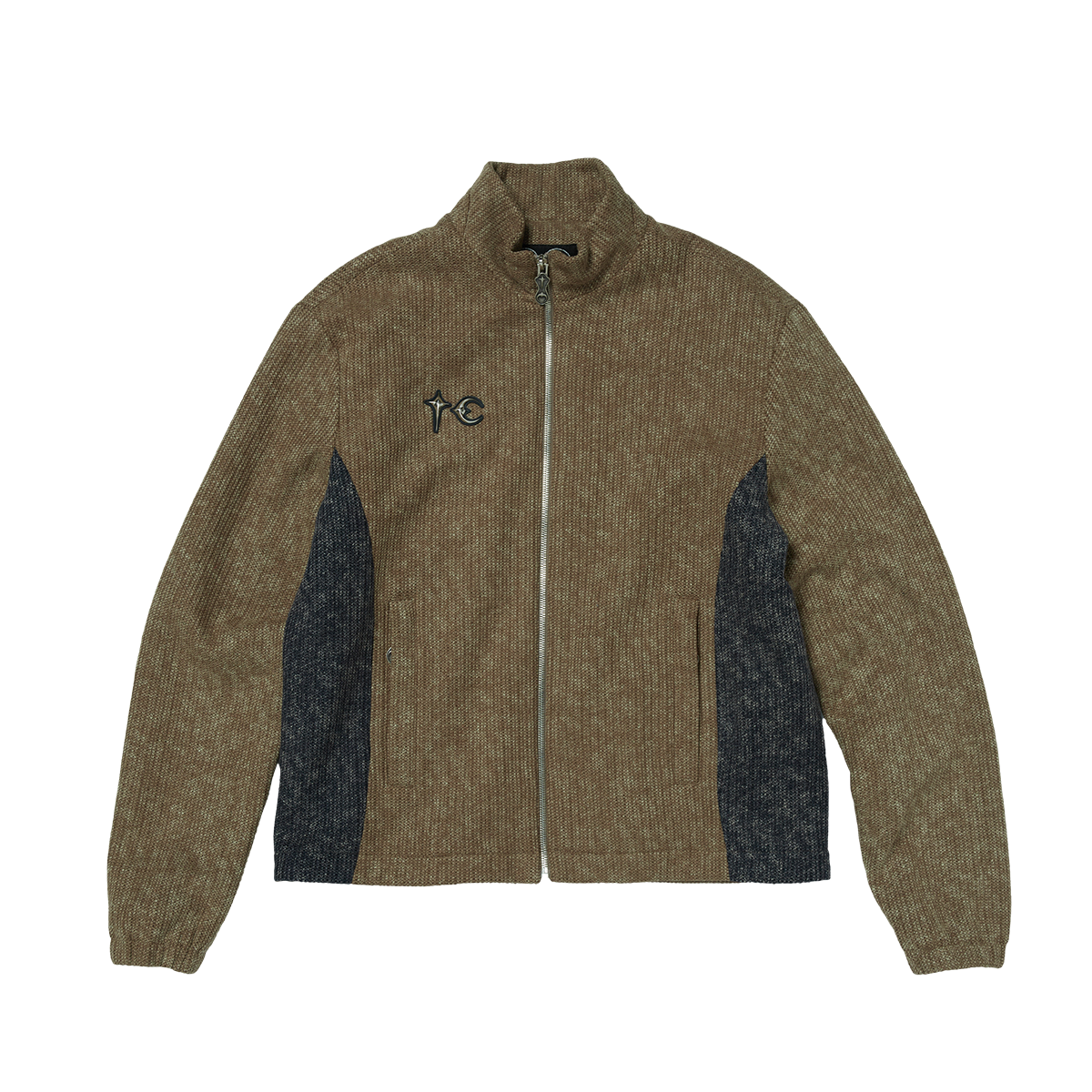 Devil Peace Patch Knit Jacket