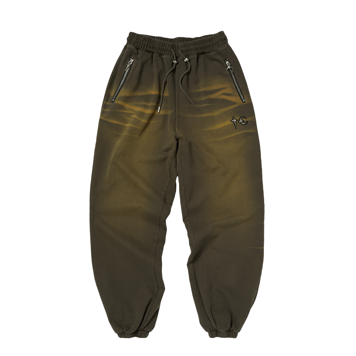 TC TWO TONE WASHED JOGGER PANTS