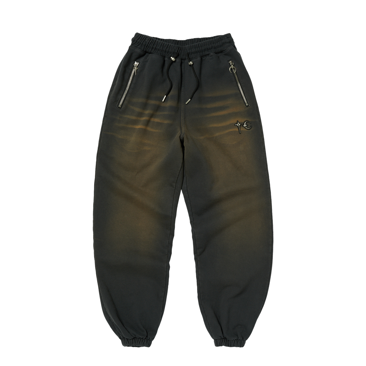 TC TWO TONE WASHED JOGGER PANTS