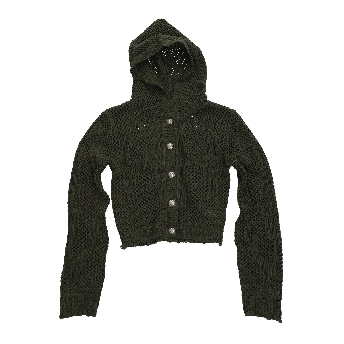 Tribal Net Hoodie knits