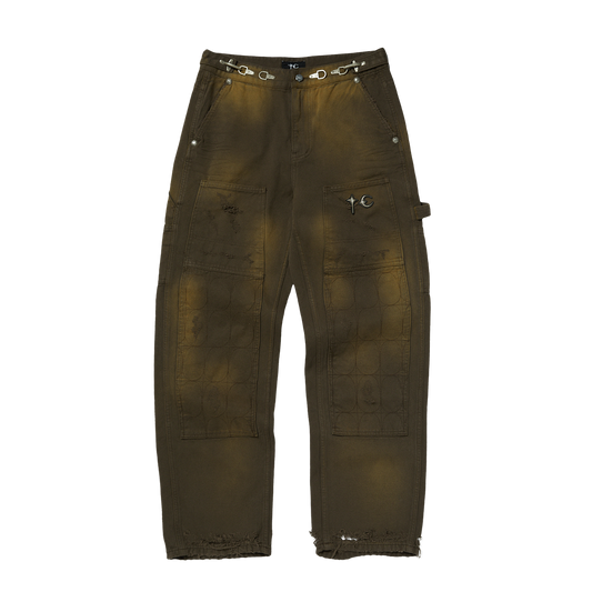 TC TWO TONE WASHED PANTS