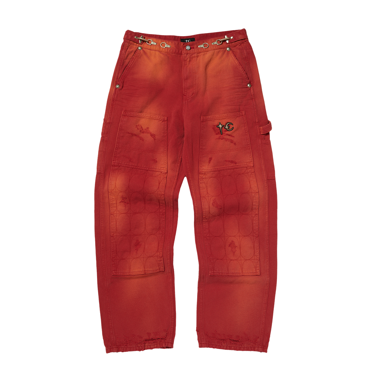 TC TWO TONE WASHED PANTS