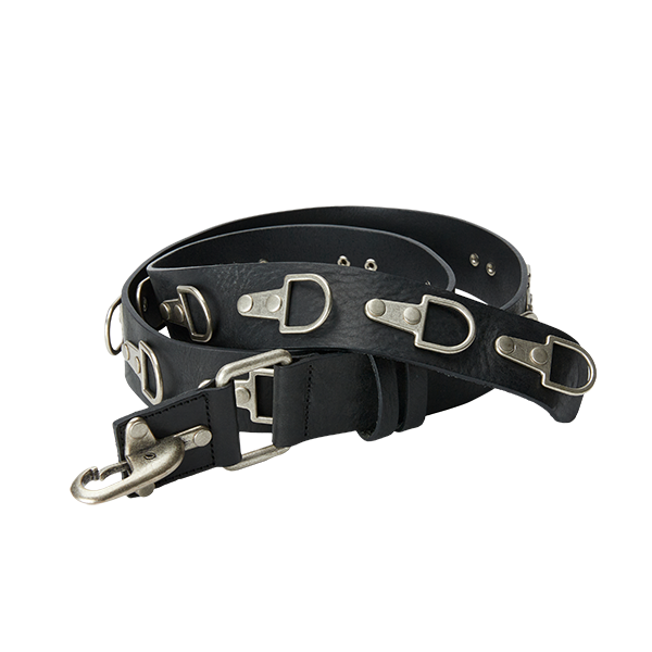 Full Metal Leather Belt – thug club Full Metal Leather Belt – thug club