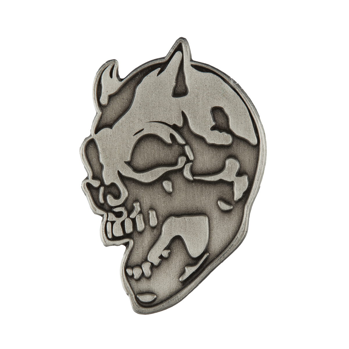 TC RIDING SKULL BROOCH