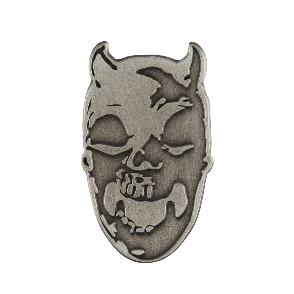 TC RIDING SKULL BROOCH