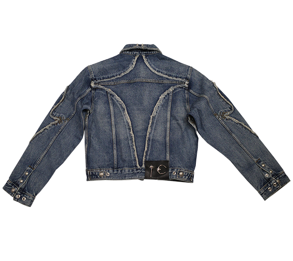 Denim Tribal Jacket – thug club Denim Tribal Jacket – thug club