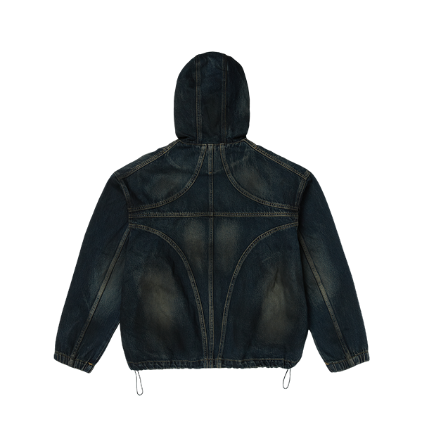 Basic Emblem Denim Jacket – thug club Basic Emblem Denim Jacket – thug club
